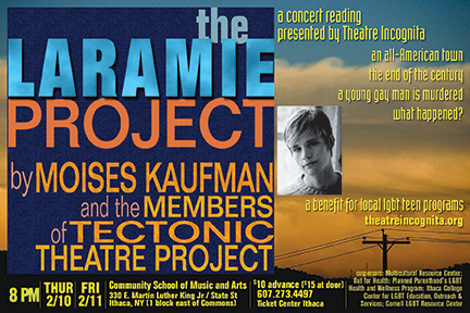 Postcard for The Laramie Project